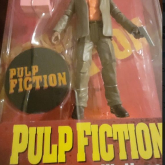 New Sealed Htf Pulp Fiction "Marcellus Wallace" Boss Figure